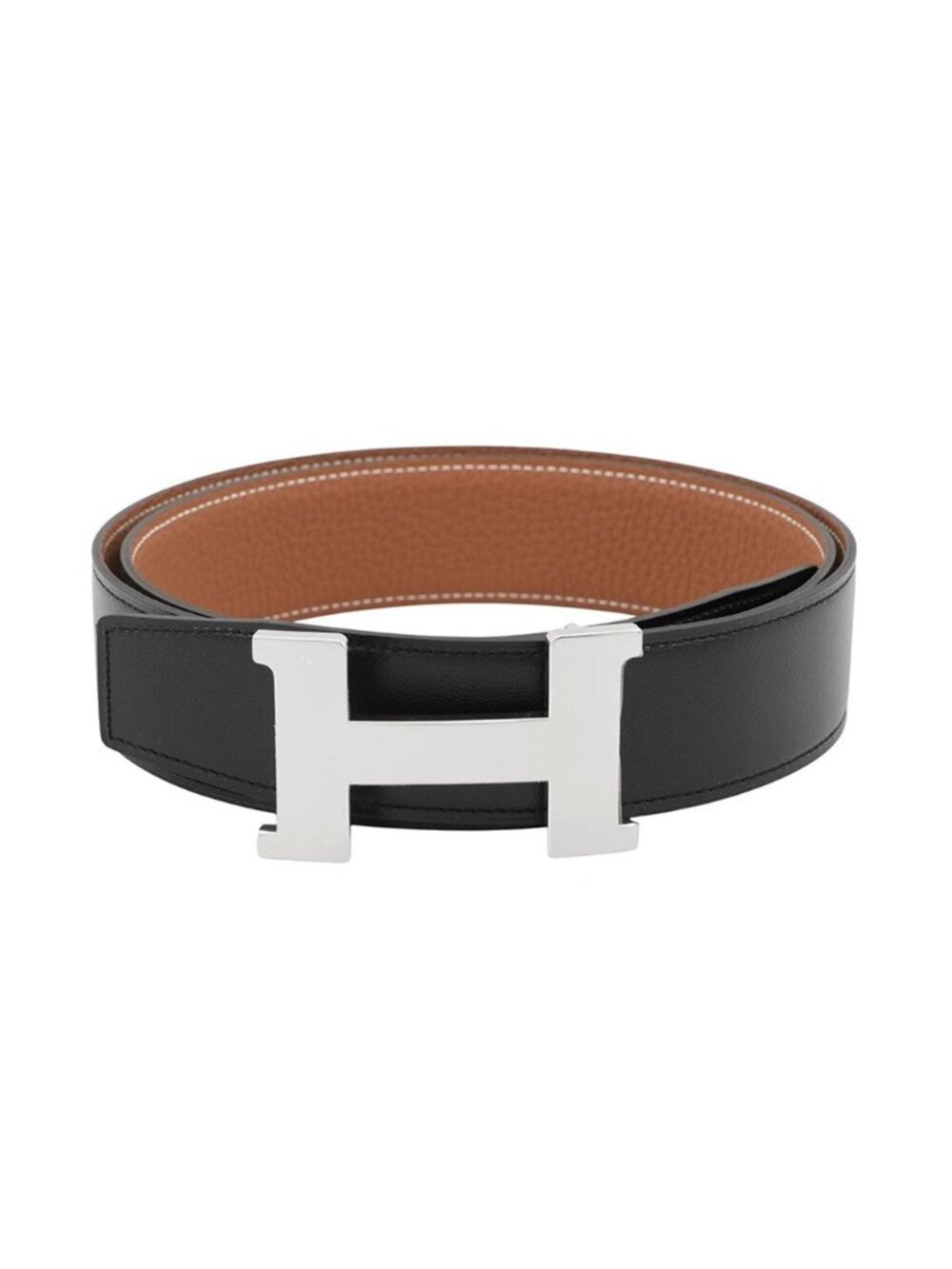 Hermes Belt Constance Reversible 100 Black Gold Togo Box Calf